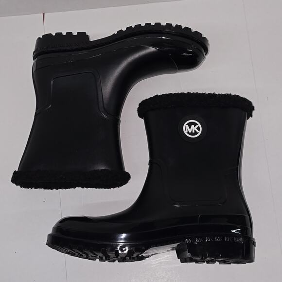 MICHAEL Michael Kors Montaigne Pull-On Rain Boots Womens Size 9M - Picture 14 of 16